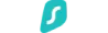 Surfshark ženklas ant lentos